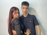 hot couple cam live BhenAndMili